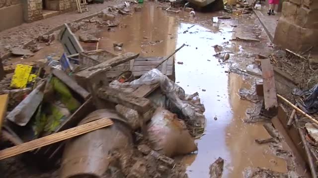 Quim Torra visita un municipio de Lleida arrasado por la DANA