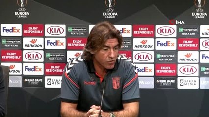 Braga Teknik Direktörü Ricardo Sa Pinto: "Beşiktaş'ın durumunu kendi lehimize çevirebiliriz"