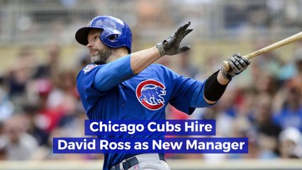 Chicago Cubs Hire David Ross as New Manager