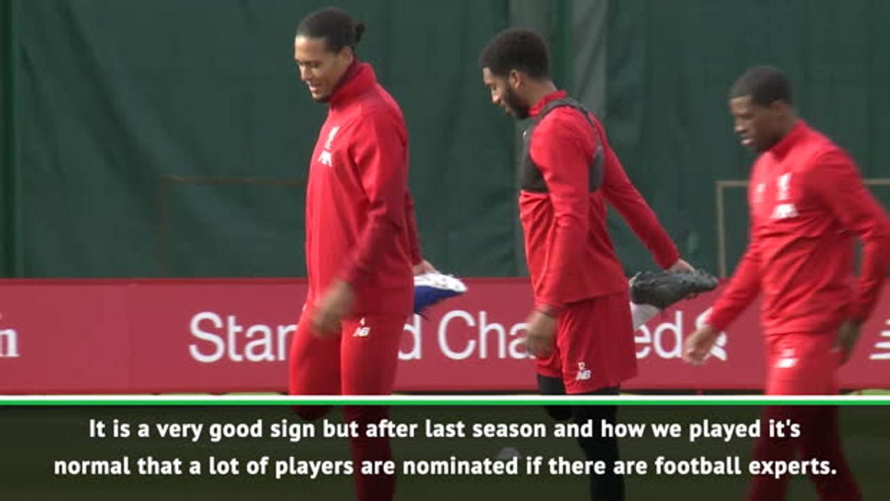 'Who is not nominated?' - Klopp and Milner on L...