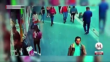 VIDEO: Distraen a joven en Centro Histórico para robarle bolsas en CDMX
