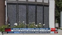 Vietnam Veterans Memorial Adds First Female Vet