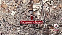 Siete hombres armados asaltan negocio en Puebla