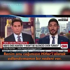 FETÖ'cü Enes Kanter'den Erdoğan ve Türkiye hakkında alçak sözler