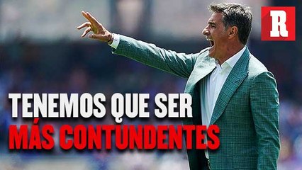 Míchel González reconoce que necesitan ser contundentes