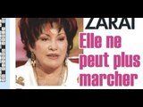 Rika Zaraï, drame, elle ne peut plus marcher