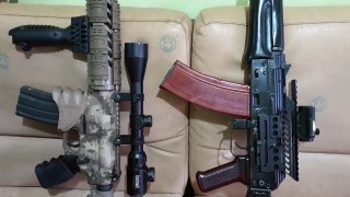 What kind of weapon do you think is the M-416 or the Russian Krinkov ؟ ماهوالسلاح المفضل لديك