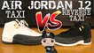 Air Jordan 12 Reverse Taxi VS OG Retro Sneaker On Feet Review Comparison