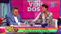 Don Francisco lamenta la crisis social que vive Chile