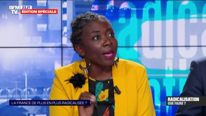 Radicalisation: pour Danièle Obono, "il y a un amalgame entre la pratique d'une religion et le fait de commettre des actes terroristes"