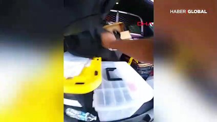 ABD'de mucizevi olay! Polis, nefes borusuna kraker kaçan bebeği böyle kurtardı