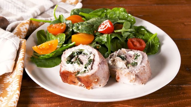 Stuffed Pork Tenderloin Makes A Weeknight Dinner Exciting