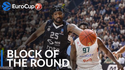 7DAYS EuroCup Block of the Round: Rashawn Thomas & William Mosley, Partizan NIS Belgrade