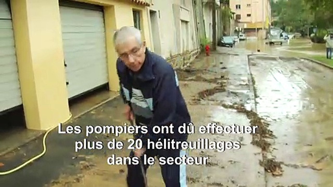 Les orages intenses ont fait des dégâts à Béziers dans l'Hérault