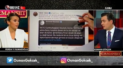 Osman Gökçek: 'Asıl işgalci sizsiniz!'