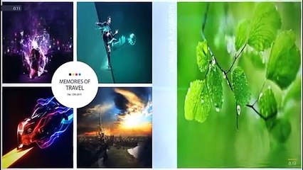 Adobe After Effects Template Photo Book - Memories of Travel