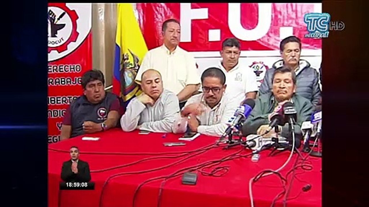 FUT suspendió movilizaciones