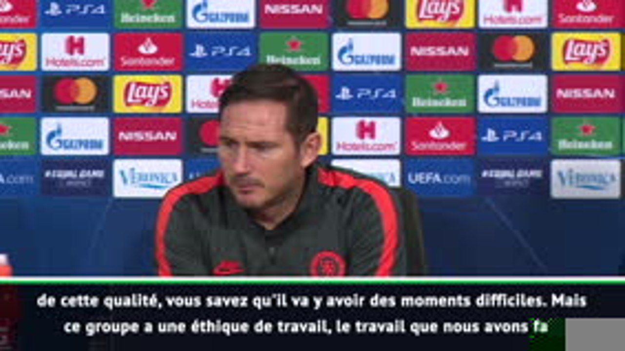 Chelsea - Lampard : "Ravi pour mes remplaçants"