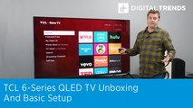 TCL 6-Series QLED TV Unboxing and Basic Setup | 65R625