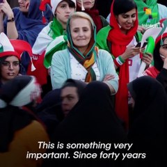 Iranian Women Allowed To Enter Football Stadium