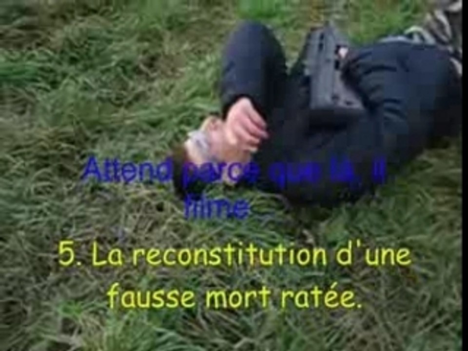 Bétisier airsoft game terminé.