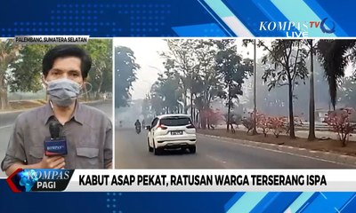 Penderita ISPA di Palembang Meningkat Akibat Kabut Asap