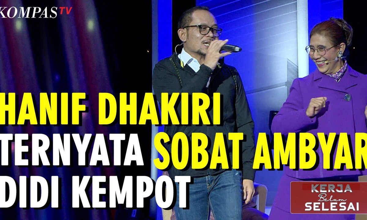 Hanif Dhakiri Ternyata Sobat Ambyar Didi Kempot - Kerja Belum Selesai