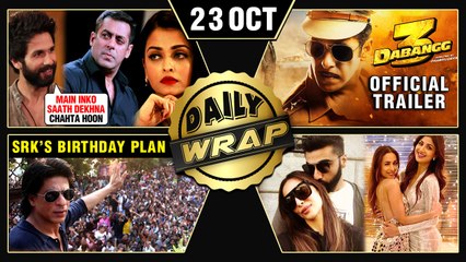 Dabang 3 GRAND Trailer Launch, Shahid On Priyanka - Nick, Malaika Arora Birthday | Top 10 News