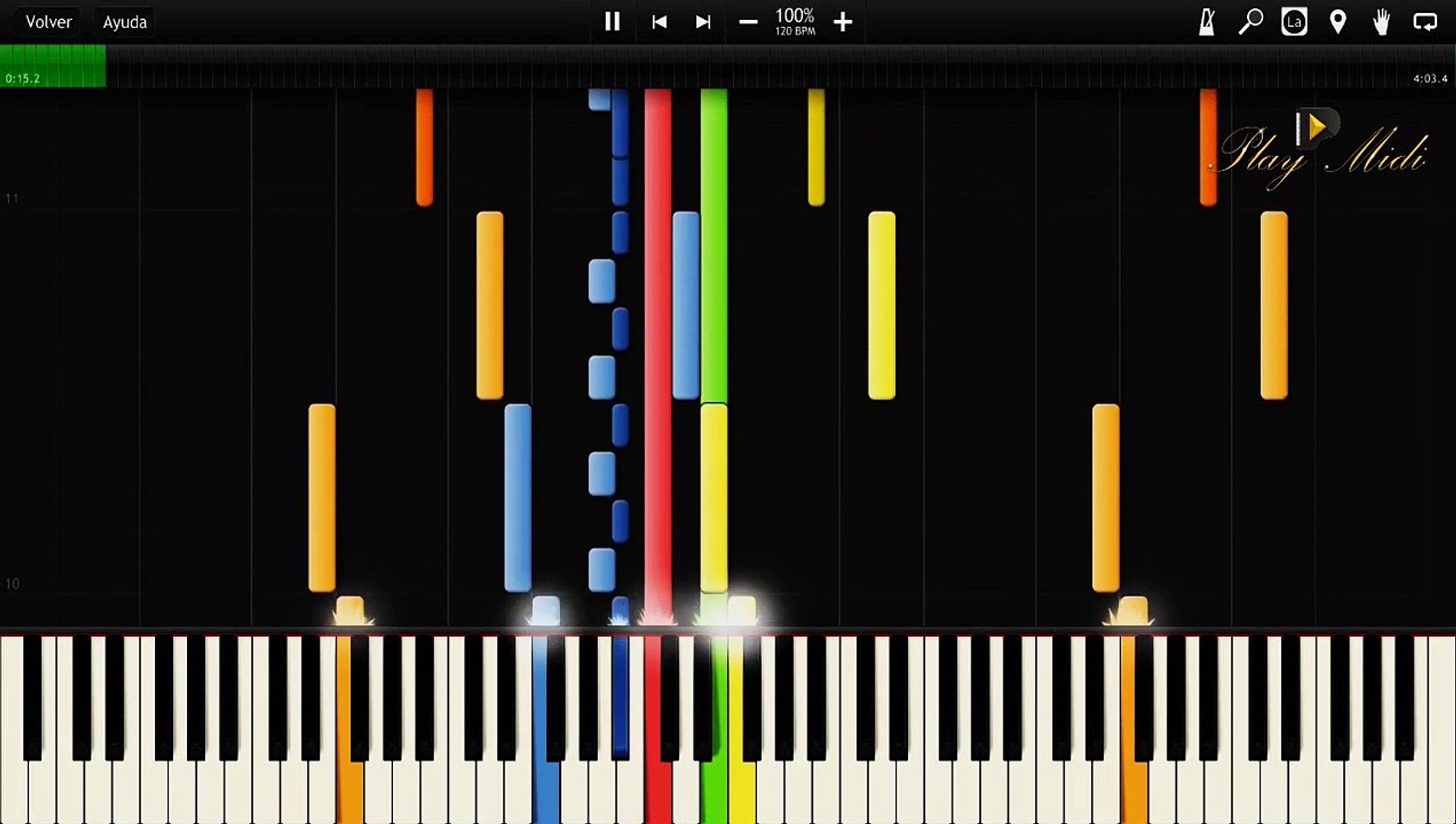 Ray Parker Jr. - Ghostbusters Theme Song Synthesia - Vídeo Dailymotion