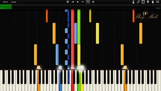 Ray Parker Jr. - Ghostbusters Theme Song Synthesia