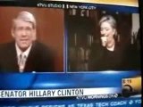 Hillary Almost Coughs To Death