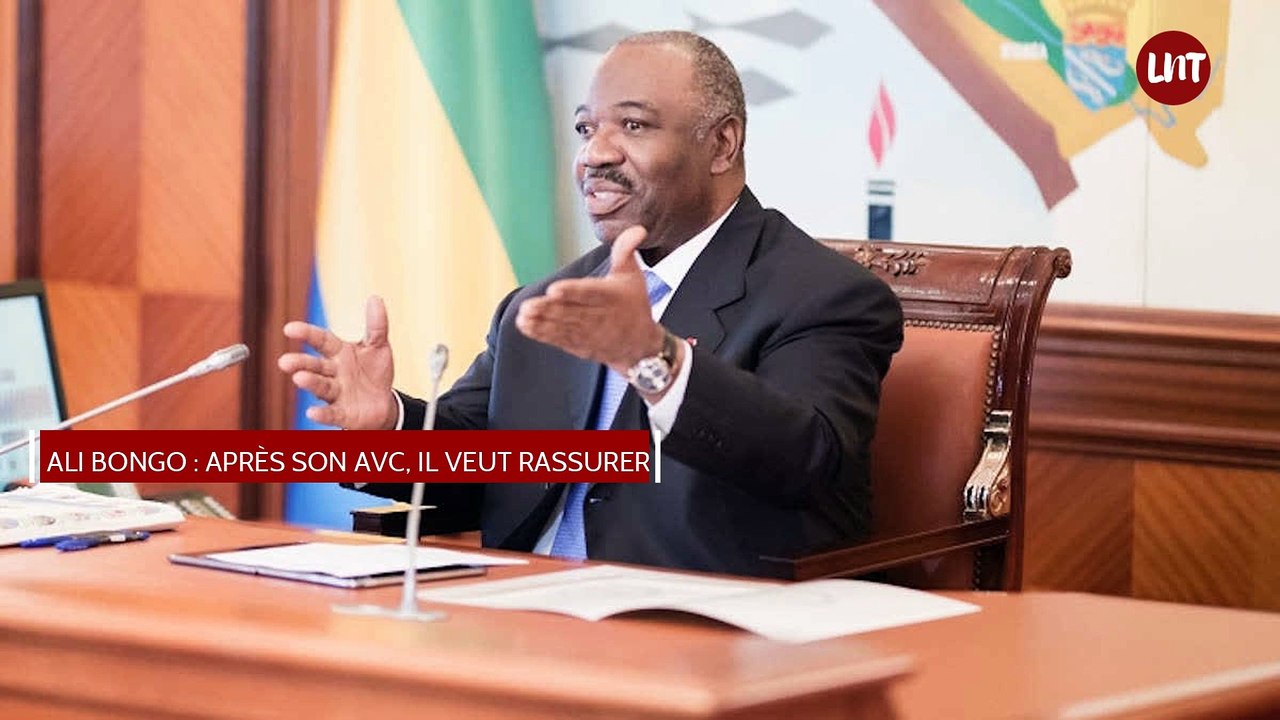 Ali Bongo : après son AVC il veut rassurer