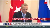 Başkan Erdoğan, gazetecilere Soçi mutabakatını anlattı