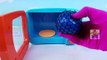 juguete de microondas aparato de cocina video  Aprende los Colores