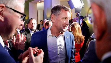 Percée de l'extrême droite lors des élections régionales allemandes en Thuringe