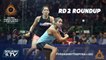 Squash: CIB PSA Women's World Champs 2019/20 - Rd 2 Roundup