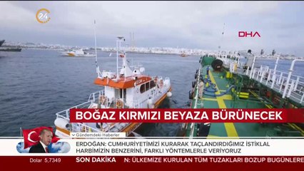 Boğaz kırmızı beyaza bürünecek