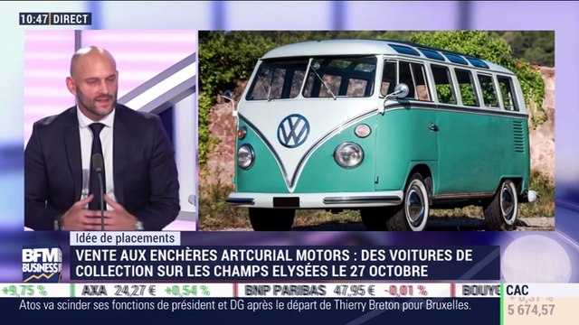 Idées de placements: Vente aux enchères Artcurial Motorcars, des voitures de collection sur les Champs-Elysées le 27 octobre - 24/10