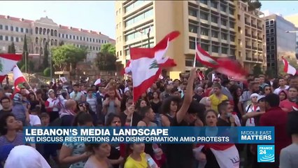 Lebanon media landscape: "There have been attempts to give this uprising a pro-Hezbollah spin"