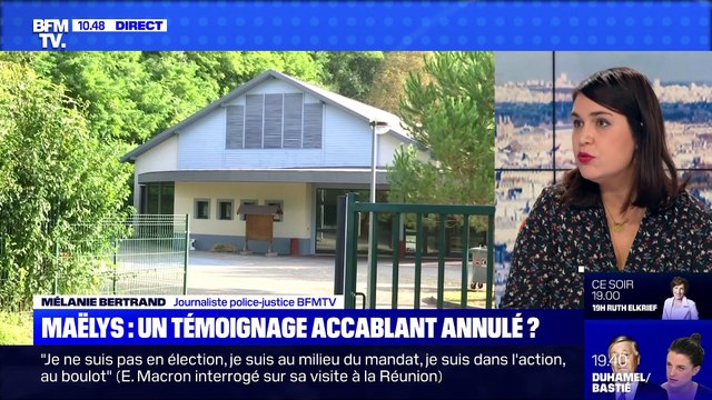 Maëlys: un témoignage accablant annulé (2) - 24/10