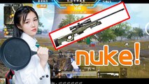 PubgMobile 大概是特别的缘分！难言AWM男友力MAX带跳伞自闭的柔柔吃鸡！ 刺激战场