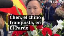 Chen, el chino franquista, en El Pardo