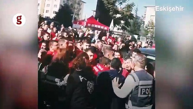 Eskişehir'de metal işçilerine polis saldırısı