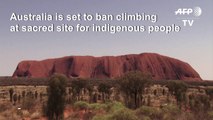 Australia's Uluru climbing ban set to start