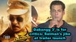 'Dabangg 3' is for critics: Salman's jibe at trailer launch