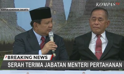 Prabowo: Saya Diingatkan Tugas Menhan Berat, Bantu Presiden Jaga Kedaulatan