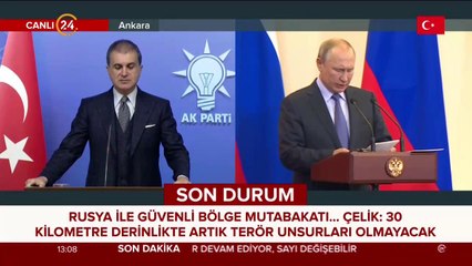 Rusya ile güvenli bölge mutabakatı