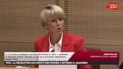 PMA : audition de Mme Agacinski - Les matins du Sénat (24/10/2019)