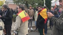 Simpatizantes de Franco se concentran en los alrededores del cementerio de Mingorrubio