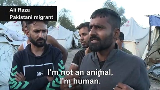 Bosnian migrant camp in crisis as winter approaches